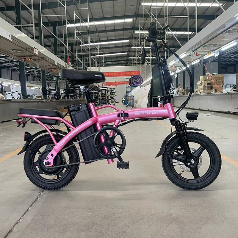 36v opslagbatterij Volwassenen vouwbare elektrische fiets met achterhoekmotor en compact ontwerp
