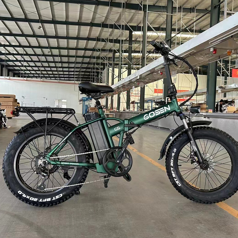 36V elektrische vouwfiets keten slot elektrische auto met ontwerp en bandbreedte 26 * 2.6